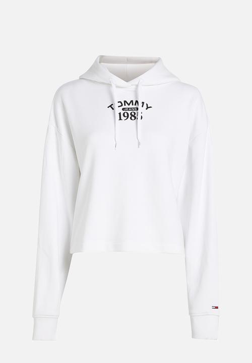 Tommy Hilfiger - Tjw rlx essential logo 2 hoodie - white