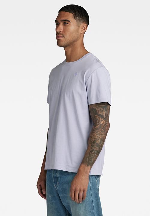 G-STAR - Base-s r t short sleeve  Compact jersey o - icelandic blue