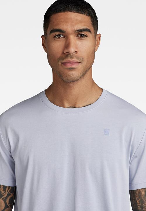 G-STAR - Base-s r t short sleeve  Compact jersey o - icelandic blue