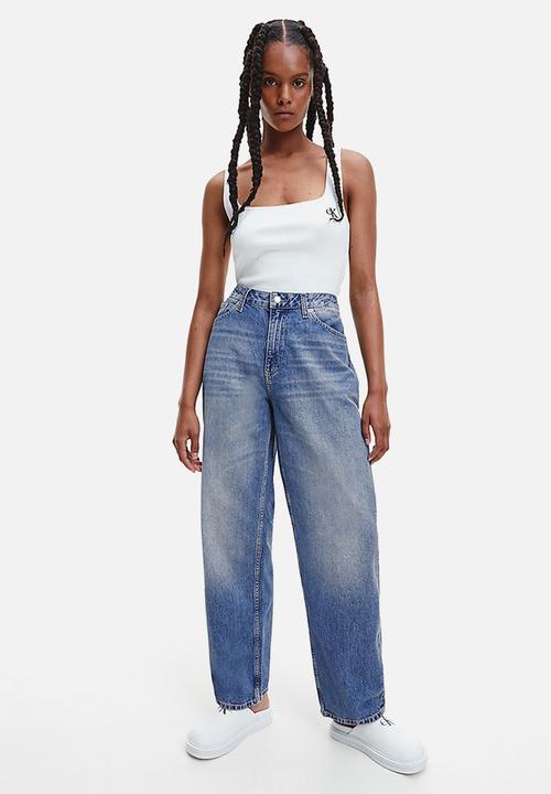 Calvin Klein - 90s straight jeans - blue
