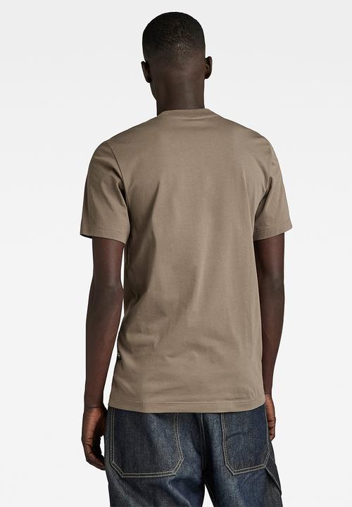 G-STAR - Shadow gr slim r t Compact jersey o - turf