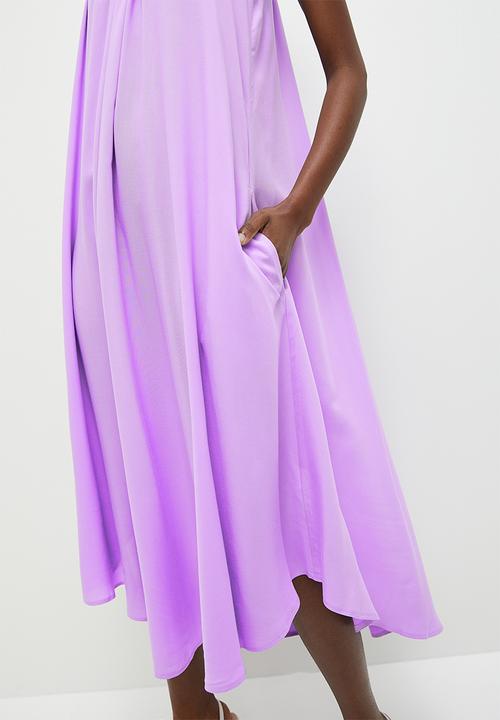 Superbalist - Trapeze midi dress - purple