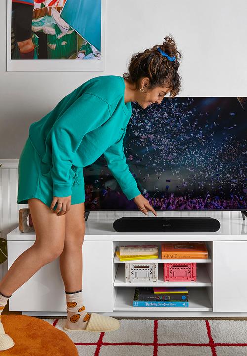 Sonos - Ray Optical/WiFi Soundbar - Black