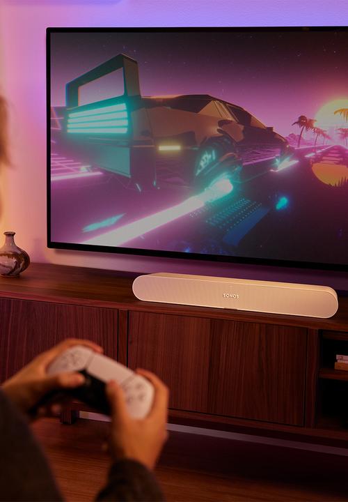Sonos - Ray Optical/WiFi Soundbar - White