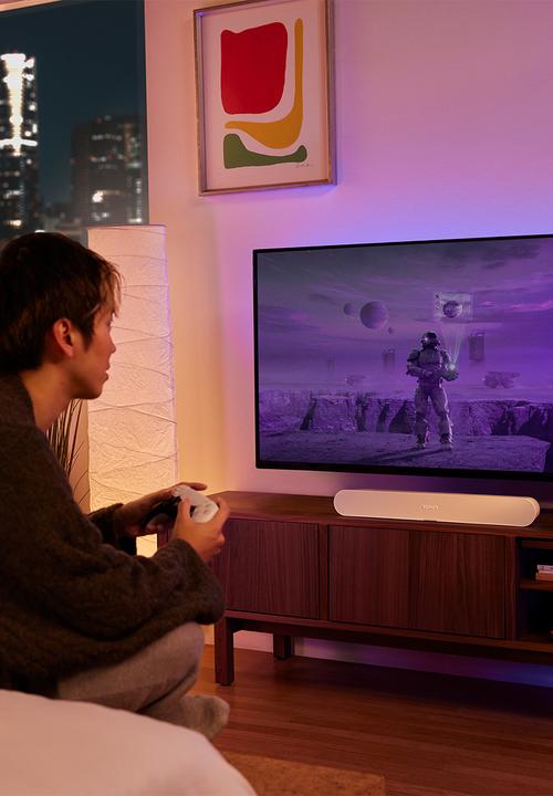 Sonos - Ray Optical/WiFi Soundbar - White