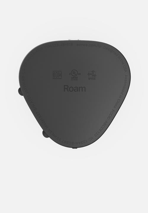 Sonos - Roam Portable Waterproof Smart Speaker - Black