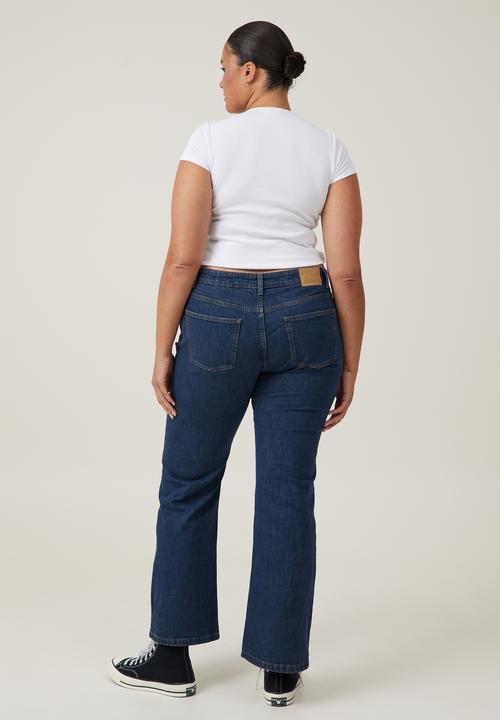 Cotton On - Plus Stretch Bootleg Flare Jean - Oxford Blue