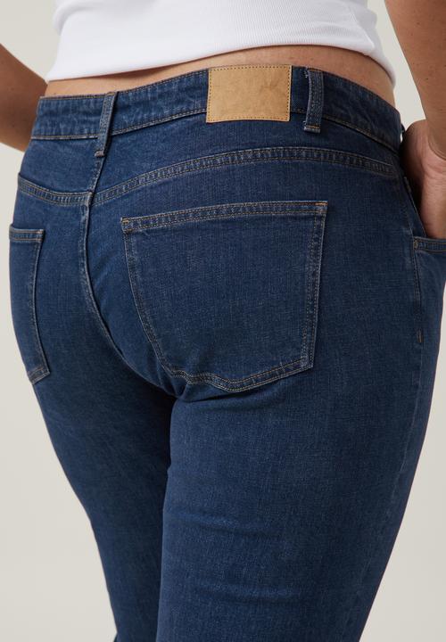 Cotton On - Plus Stretch Bootleg Flare Jean - Oxford Blue