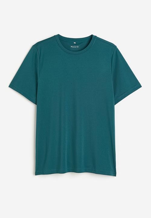 H&M - Drymove™ sports top - dark turquoise