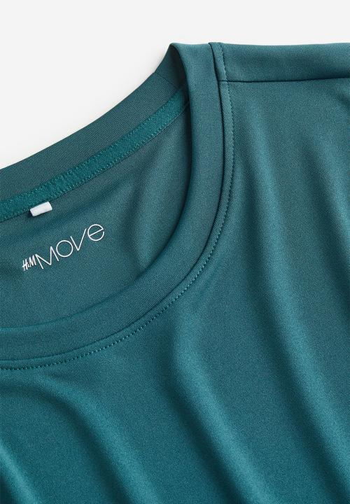 H&M - Drymove™ sports top - dark turquoise
