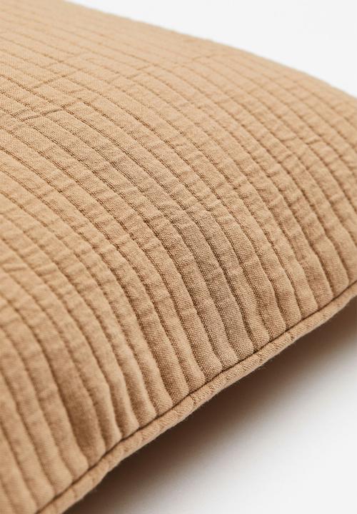 H&M - Tasselled cushion cover - beige
