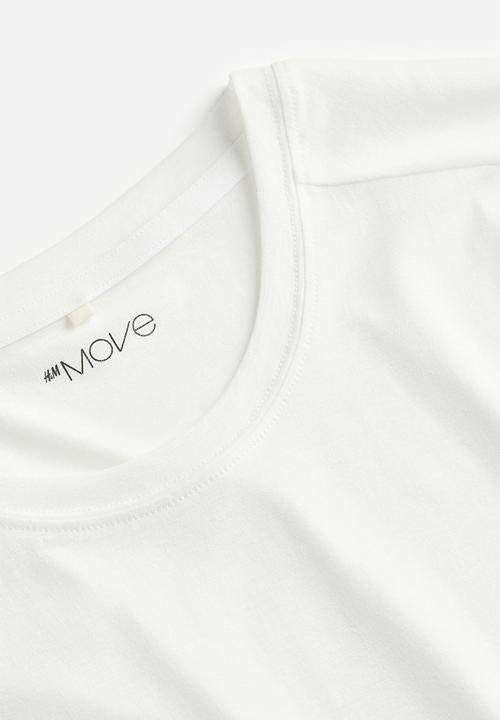 H&M - Drymove™ sports top - white