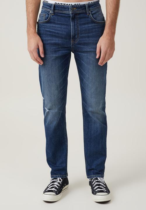 Cotton On - Slim straight jean - clash blue