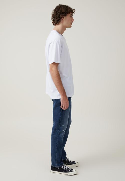 Cotton On - Slim straight jean - clash blue