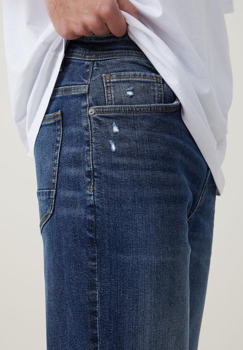Cotton On - Slim straight jean - clash blue