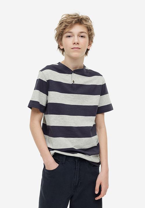 H&M - 3-pack henley tops - multi