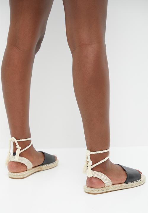 edit - Juna espadrille - black