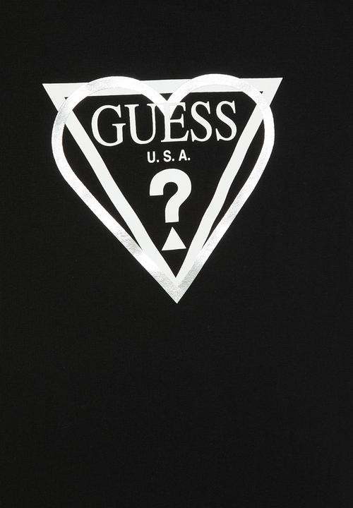 GUESS - Short sleeve T-shirt - jet black 