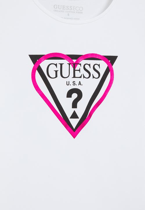 GUESS - Short sleeve T-shirt - pure white