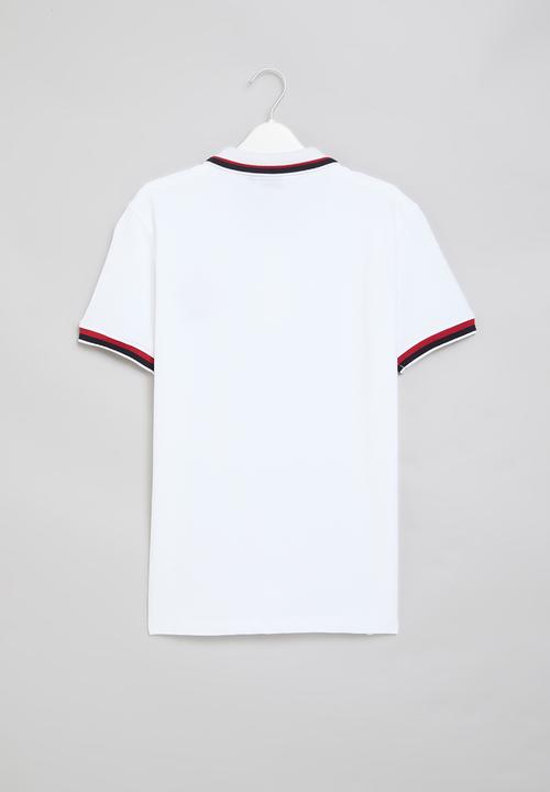 POLO - Boys alex crested golfer - white