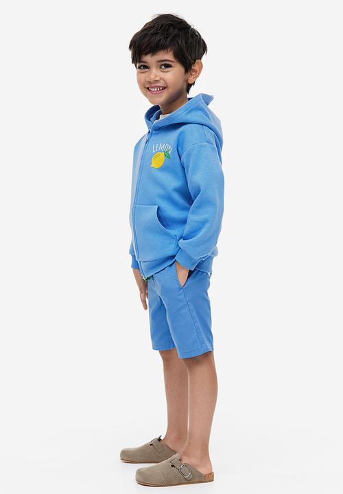 H&M - Cotton chino shorts - blue