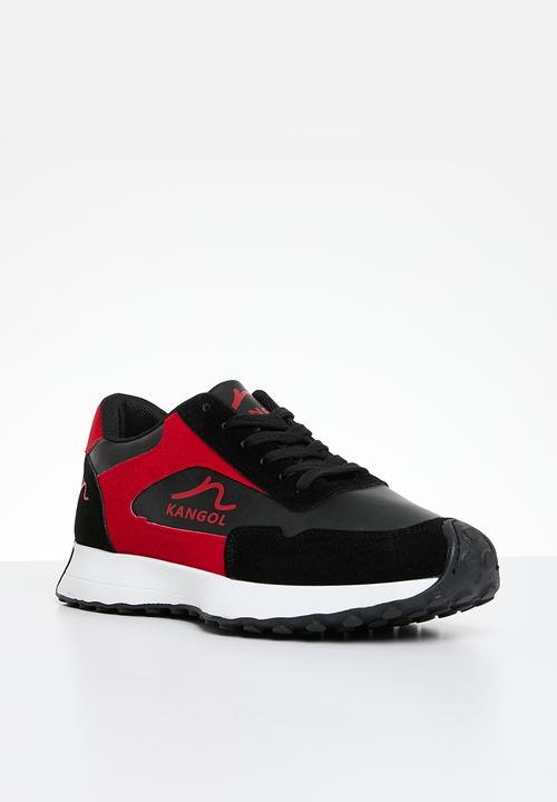 KANGOL - Gabriel Sneaker - Black & Red