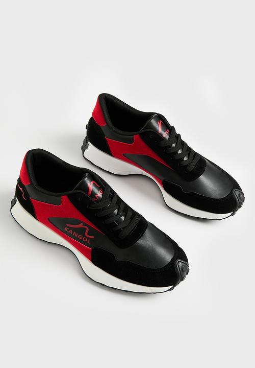 KANGOL - Gabriel Sneaker - Black & Red