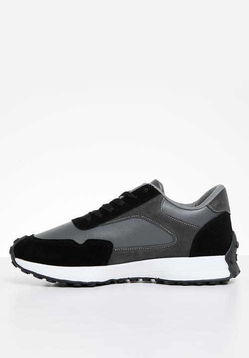 KANGOL - Gabriel Sneaker- Black/Grey