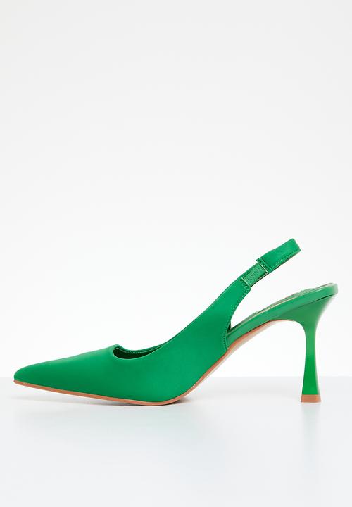 Plum - Slingback court - green