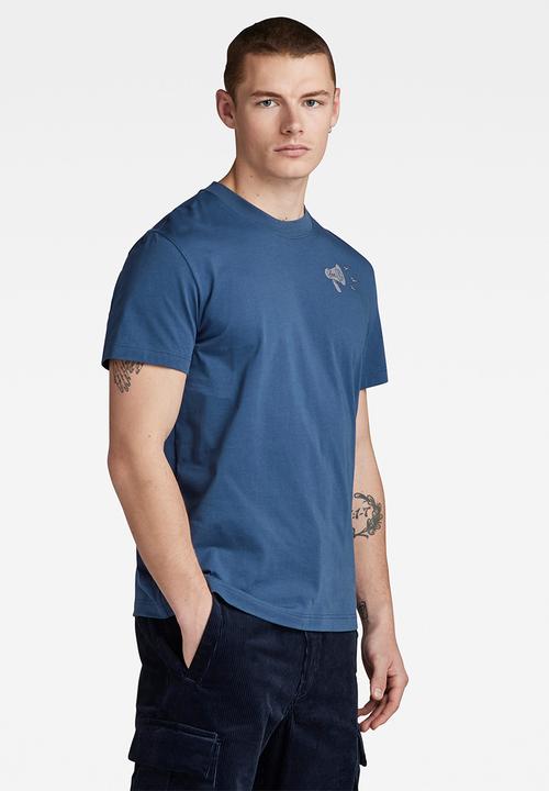 G-STAR - Megaphone gr r t Compact jersey o - rank blue