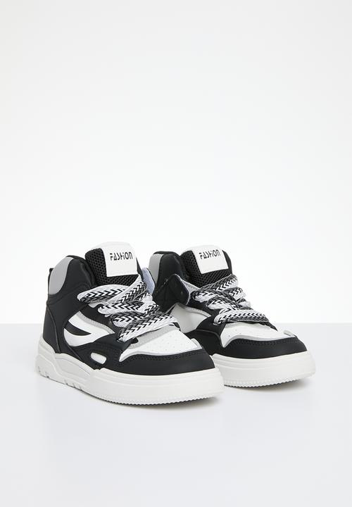 Pop Candy - Lace up sneakers - black