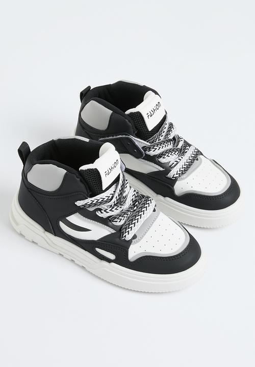 Pop Candy - Lace up sneakers - black