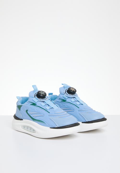 Pop Candy - Rotating buckle sneakers - blue & white