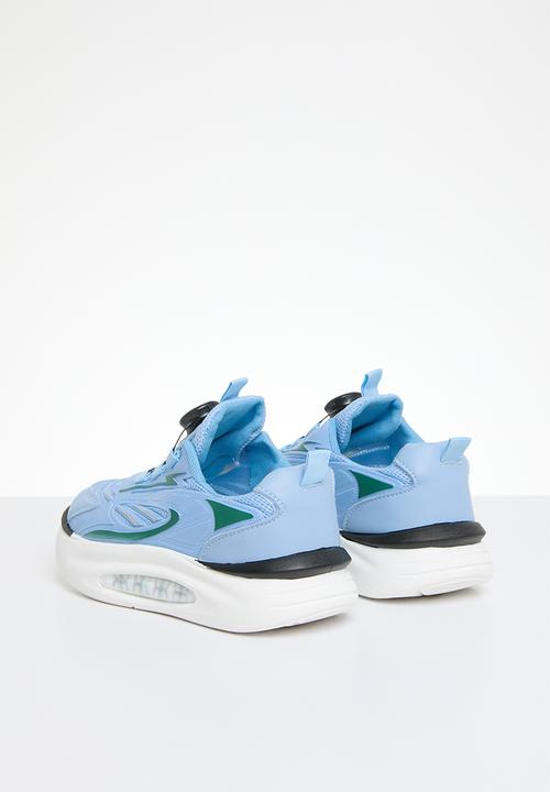 Pop Candy - Rotating buckle sneakers - blue & white