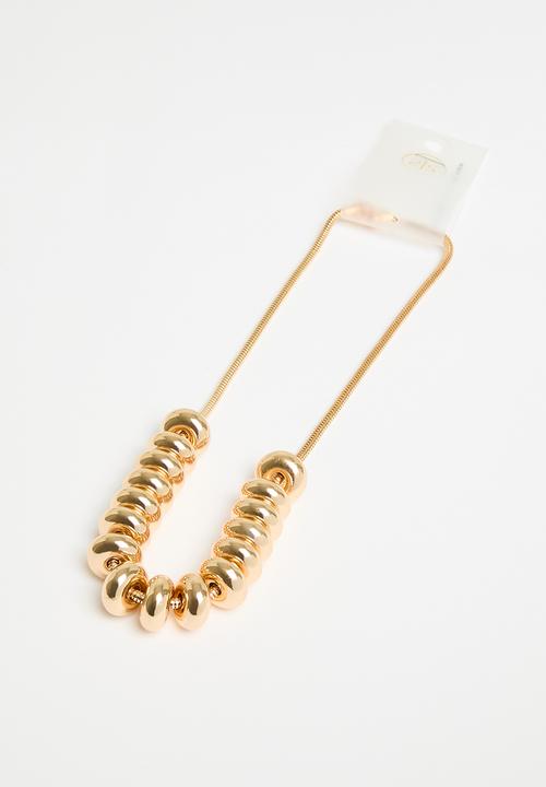 Tessa Design - Grace disks necklace - gold