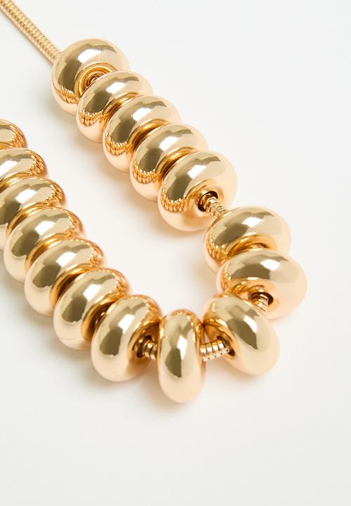 Tessa Design - Grace disks necklace - gold