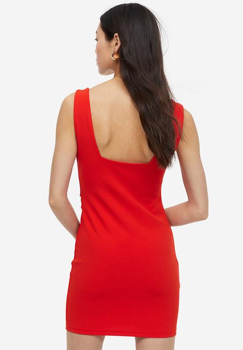 H&M - Pleated dress - red