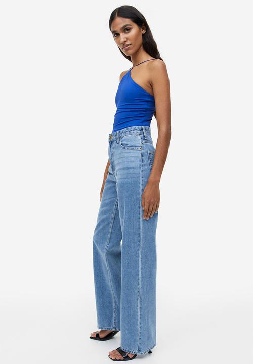 H&M - Jersey thong body - bright blue