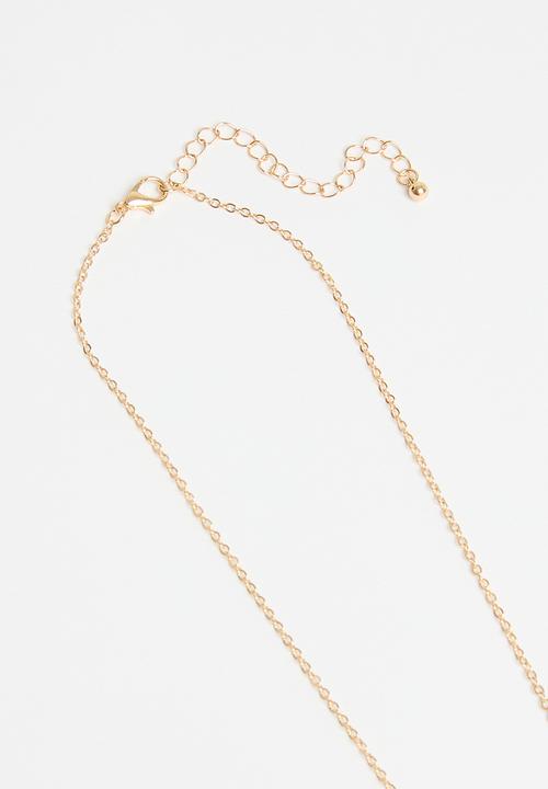 Tessa Design - Lily rings necklace - gold