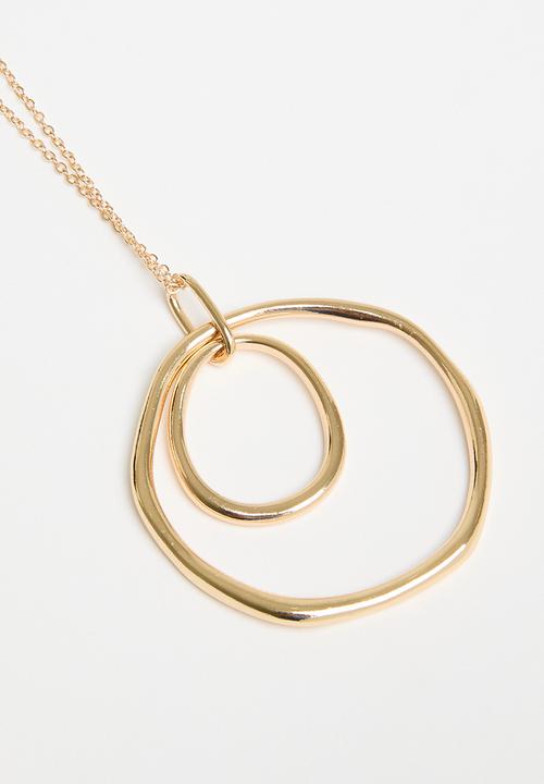 Tessa Design - Lily rings necklace - gold