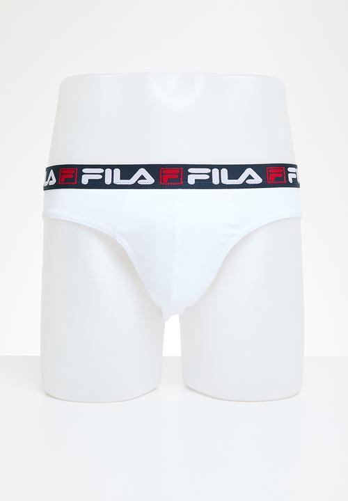 FILA - Milo briefs 2 pack - chinese red & white
