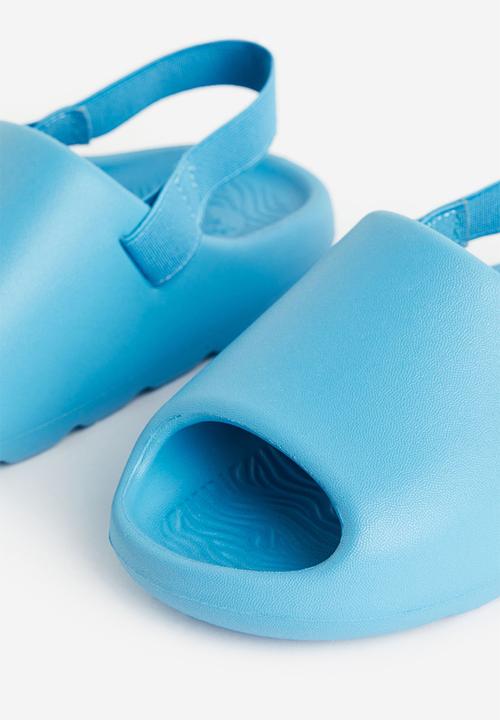 H&M - Chunky pool slides - blue