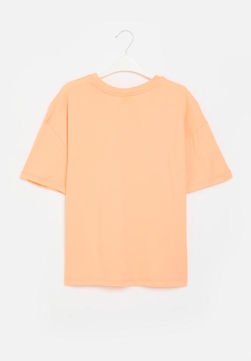 Rebel Republic - Printed tee - orange