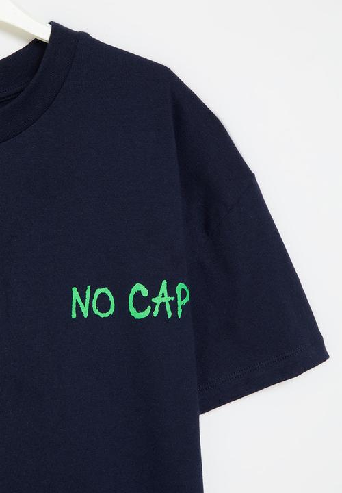 Rebel Republic - Printed tee - navy