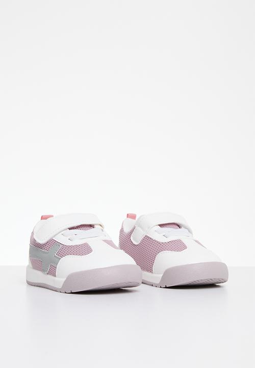 Pop Candy - Velcro and lace up sneaker - pink