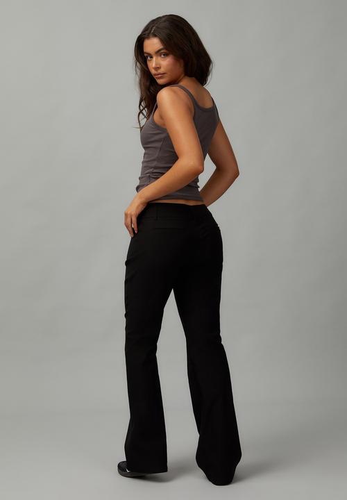 Factorie - Bobbie Flare Pant - Black
