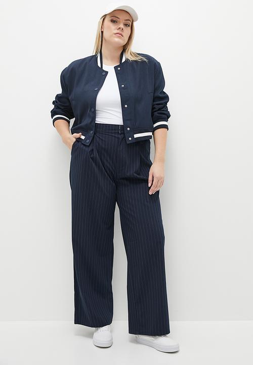 dailyfriday - Basic collegiate bomber - navy