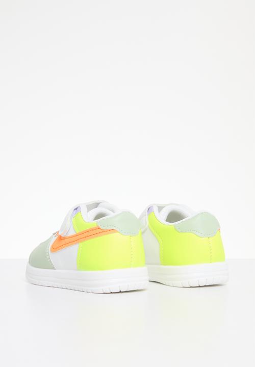 Pop Candy - Velcro strap sneaker - sage multi