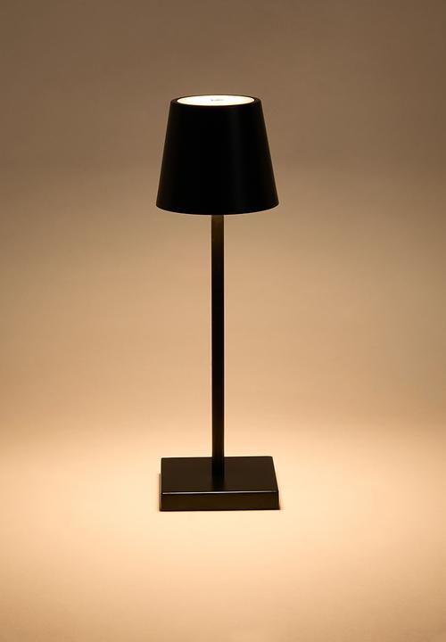 Sixth Floor - Louis touch rechargeable lamp - black