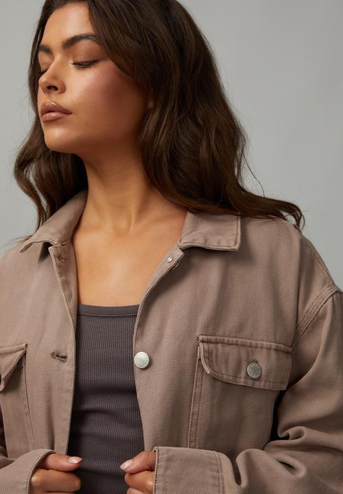 Factorie - Workwear Jacket - Neutral Pink